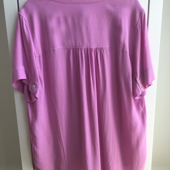 J.Crew Drapey band-collar popover blouse - Picture 3 of 3